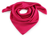 Saténový šátek jednobarevný 70x70 cm - 1 ks - 6 pink