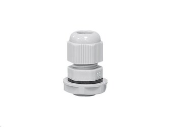 Kabelová vývodka Wapro M32, IP68, 10-14mm, s maticí, šedá RAL 7035