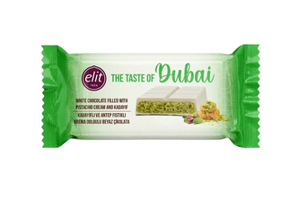 Dubajská bílá čokoláda s pistáciemi 90g