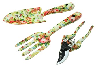 Sada zahradního nářadí 3ks Light Flowers