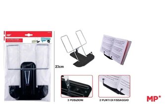 Stojak na książki czarny