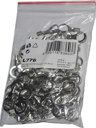Oko kabelové 8,4mm,kabel 1,5-2,5mm2 (RNB 2-8), balení 100ks