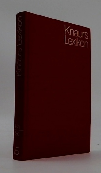 Knaurs Lexikon Fünfzehnter Band Ra-Sc