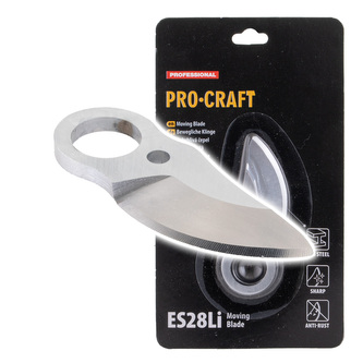 Нáhradní horní nůž na Aku nůžky Procraft ES28Li | ES28Li Moving Blade