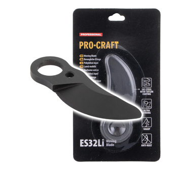 Náhradní horní nůž na Aku nůžky Procraft ES32Li | ES32Li Moving Blade