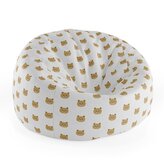 Dětský sedací vak Cocoon Medvídci na bílé: 75 x 45 x 35 cm