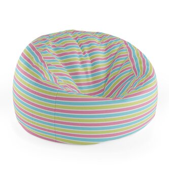 Dětský sedací vak Cocoon Proužky: 75 x 45 x 35 cm