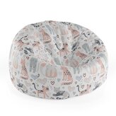 Dětský sedací vak Cocoon Malované kočičky: 75 x 45 x 35 cm