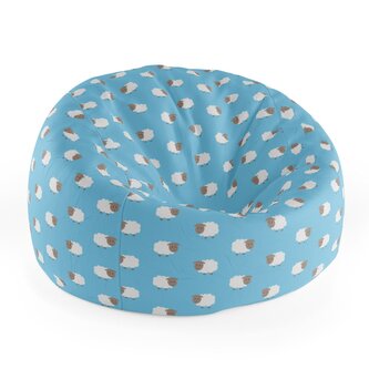 Dětský sedací vak Cocoon Ovečky: 75 x 45 x 35 cm