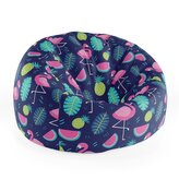 Dětský sedací vak Cocoon Růžoví plameňáci: 75 x 45 x 35 cm