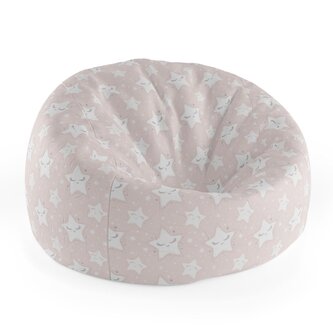 Dětský sedací vak Cocoon Spící hvězdičky: 75 x 45 x 35 cm