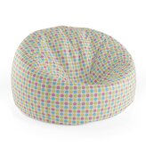 Dětský sedací vak Cocoon Veselé barevné puntíky: 75 x 45 x 35 cm