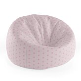 Dětský sedací vak Cocoon Růžové puntíky: 75 x 45 x 35 cm