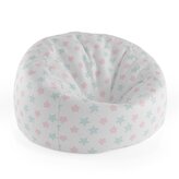 Dětský sedací vak Cocoon růžové a modré hvězdy: 75 x 45 x 35 cm