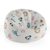 Dětský sedací vak Cocoon Hroch, zebra a slunce: 75 x 45 x 35 cm