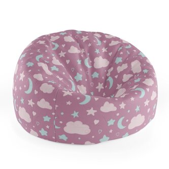 Dětský sedací vak Cocoon Dětská obloha: 75 x 45 x 35 cm