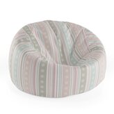 Dětský sedací vak Cocoon Pruhy a tečky: 75 x 45 x 35 cm