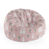 Dětský sedací vak Cocoon Lama a kaktusy: 75 x 45 x 35 cm
