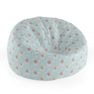 Dětský sedací vak Cocoon Horkovzdušné balony na nebi: 75 x 45 x 35 cm