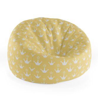 Dětský sedací vak Cocoon Princeznovské korunky: 75 x 45 x 35 cm