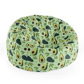 Dětský sedací vak Cocoon Kreslené avokádo: 75 x 45 x 35 cm