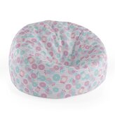 Dětský sedací vak Cocoon Roztomilí ptáčci: 75 x 45 x 35 cm