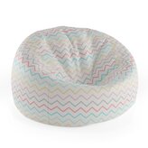 Dětský sedací vak Cocoon Šestibarevné klikyháky: 75 x 45 x 35 cm