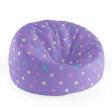 Dětský sedací vak Cocoon Hvězdy na fialové: 75 x 45 x 35 cm