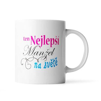 Hrnek Ten nejlepší manžel na světě: 890 ml