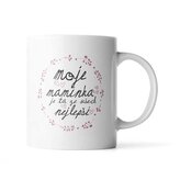 Hrnek Moje maminka je ta ze všech nejlepší: 890 ml