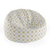 Dětský sedací vak Cocoon Barevné kytičky: 75 x 45 x 35 cm