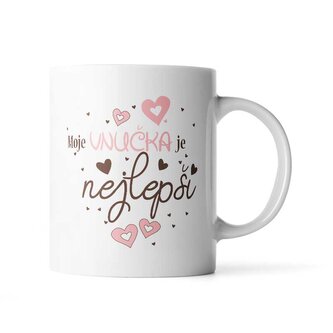Hrnek Moje vnučka je nejlepší: 200 ml