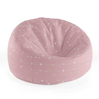 Dětský sedací vak Cocoon Hvězdy a tečky na provázku: 75 x 45 x 35 cm