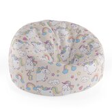 Dětský sedací vak Cocoon Jednorožci: 75 x 45 x 35 cm