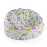 Dětský sedací vak Cocoon Dinosauři s kaktusy: 75 x 45 x 35 cm