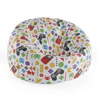 Dětský sedací vak Cocoon Videohra: 75 x 45 x 35 cm