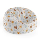 Dětský sedací vak Cocoon Medvěd a liška: 75 x 45 x 35 cm