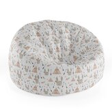 Dětský sedací vak Cocoon Zajíci u stanu: 75 x 45 x 35 cm