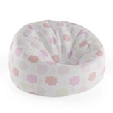 Dětský sedací vak Cocoon Barevné obláčky: 75 x 45 x 35 cm