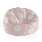 Dětský sedací vak Cocoon Bílé fleky: 75 x 45 x 35 cm