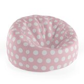 Dětský sedací vak Cocoon Bílé tečky: 75 x 45 x 35 cm