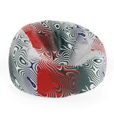 Dětský sedací vak Cocoon Dvoubarevná abstrakce: 75 x 45 x 35 cm