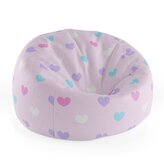 Dětský sedací vak Cocoon Srdce vedle srdce: 75 x 45 x 35 cm