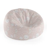 Dětský sedací vak Cocoon Mráčky a měsíc: 75 x 45 x 35 cm