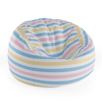 Dětský sedací vak Cocoon Barevné pruhy: 75 x 45 x 35 cm