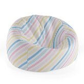 Dětský sedací vak Cocoon Tříbarevné pruhy: 75 x 45 x 35 cm