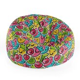 Dětský sedací vak Cocoon Veselé ovoce: 75 x 45 x 35 cm
