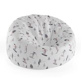 Dětský sedací vak Cocoon Lyžaři: 75 x 45 x 35 cm