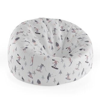 Dětský sedací vak Cocoon Lyžaři: 75 x 45 x 35 cm