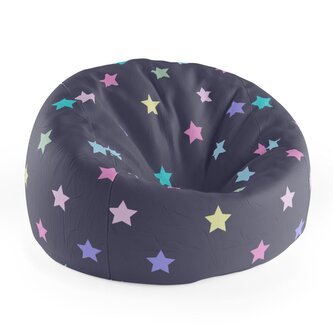 Dětský sedací vak Cocoon Hvězdy na modré: 75 x 45 x 35 cm